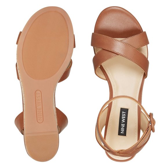 Nine West Janessa Ankle Strap Wedges - Picture 6 of 6